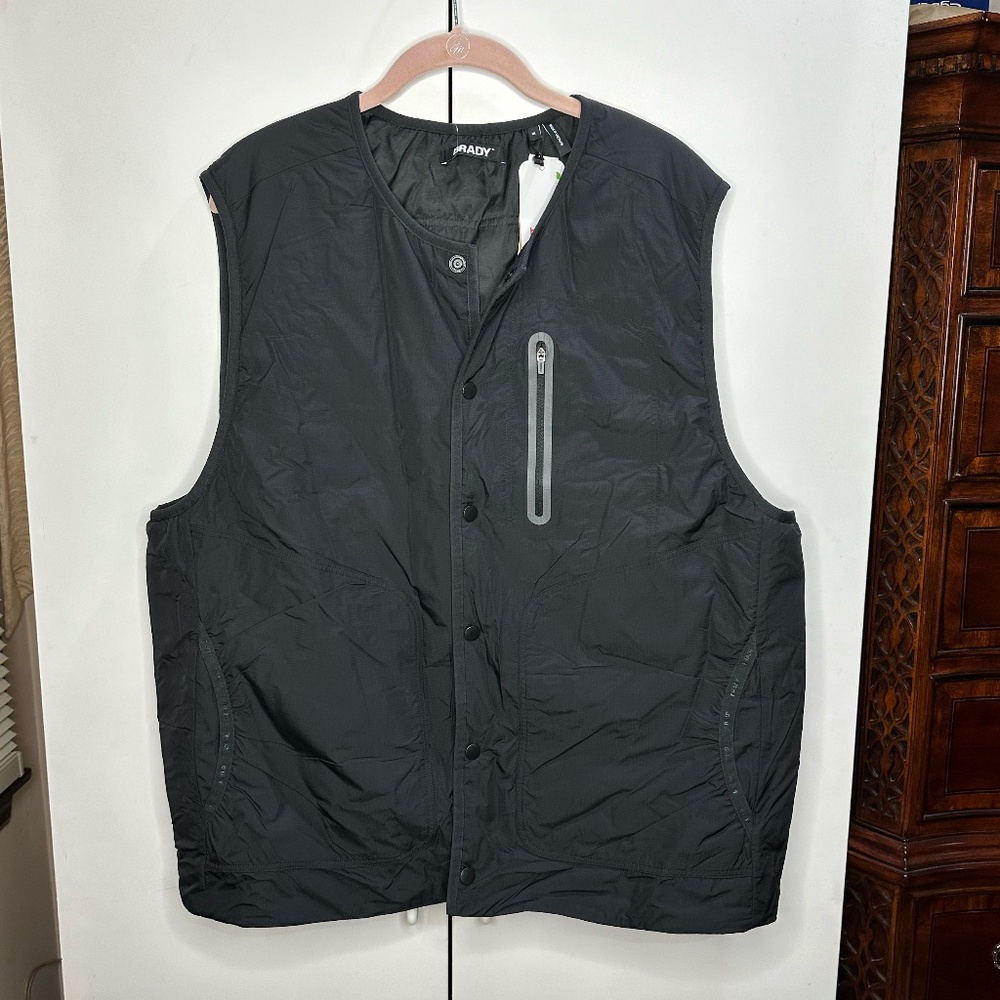 BRADY Brand Outdoor Vest Training Primaloft Mens Size XL INK/Black M41L018 NEW